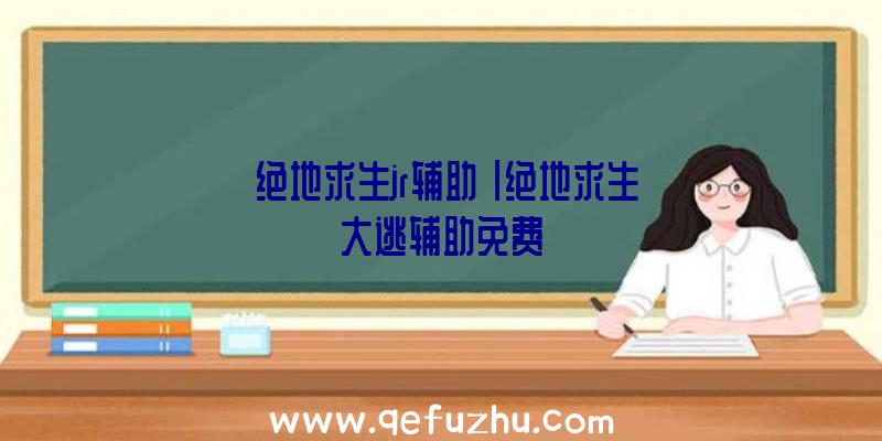 「绝地求生jr辅助」|绝地求生大逃辅助免费